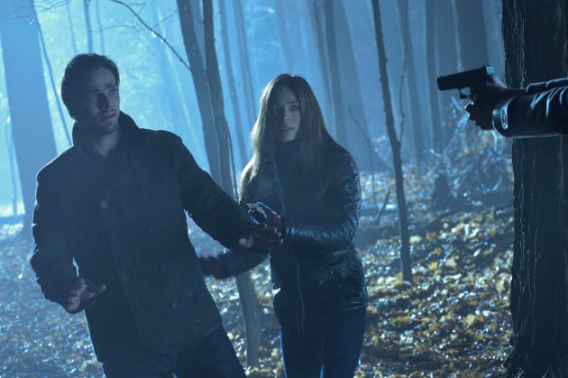 Cat and Vincent in the Woods