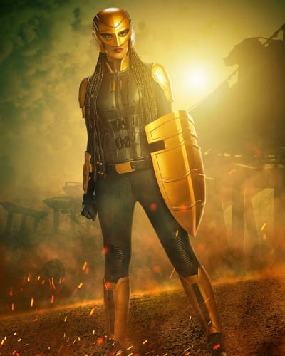 Azie Tesfai Suits up as Guardian - Supergirl Season 6 Episode 12