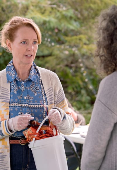 Rita with a Lobster Bucket - The Way Home Season 1 Episode 4