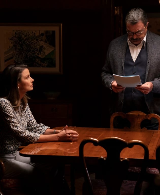 Erin and Frank Butt Heads - Blue Bloods Season 10 Episode 2