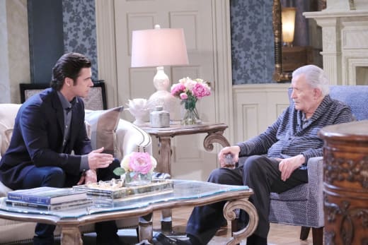 Victor Fires Xander - Days of Our Lives