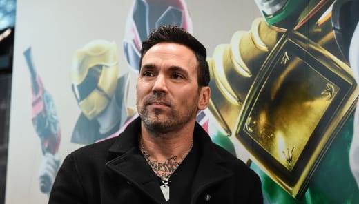 Jason David Frank of the Mighty Morphin Power Rangers attends the Saban's Power Rangers Legacy Wars tournament at New York Comic Con 2017 