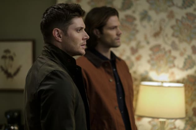 A look of surprise - Supernatural Season 12 Episode 19