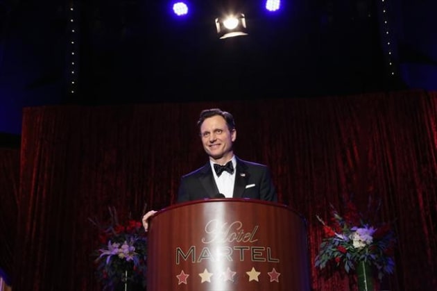 President at the Podium