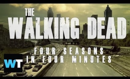 The Walking Dead: 4 Seasons, 4 Minutes, Lots of Violence
