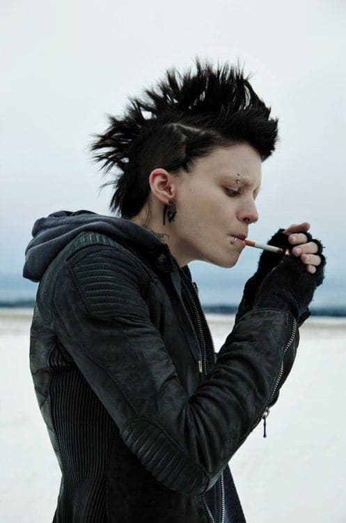 Lisbeth Salander The Girl with the Dragon Tattoo Noomi Rapace Millennium  De Shaw Group black Hair manga fictional Character png  PNGWing
