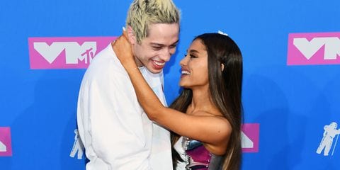 Pink carpet couple debut ariana grande and pete davidson