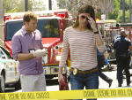 Deb at a Crime Scene
