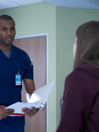 Keon Delivers Bad News - Nurses Season 1 Episode 8