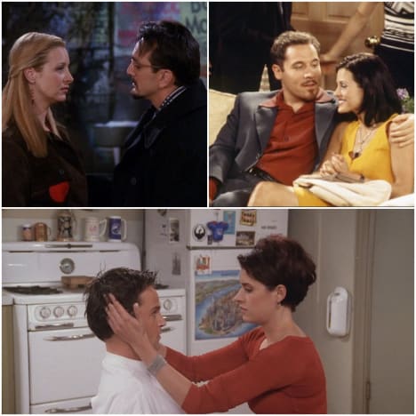 Friends Noteworthy Non-Endgame Couples Collage