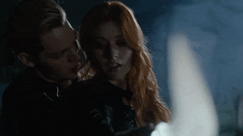 Jace teaches Clary how to wield a sword - Shadowhunters