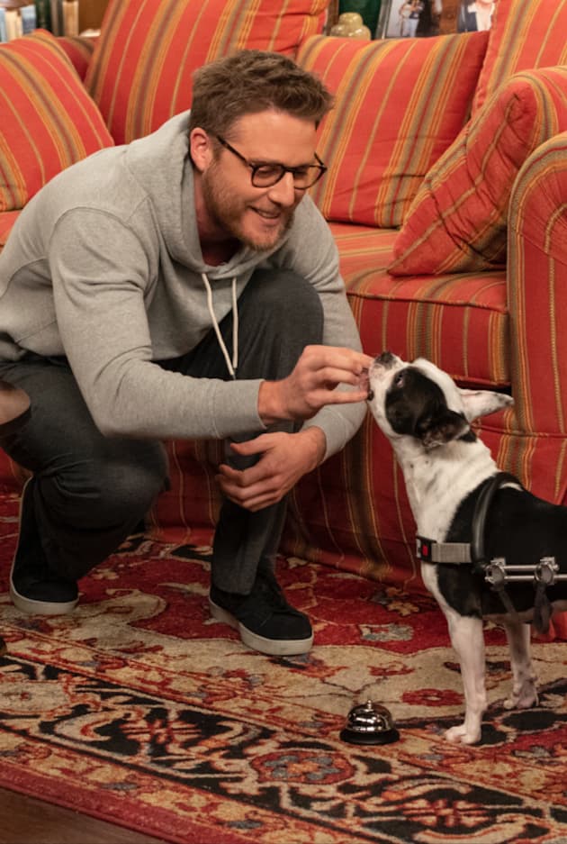 Avery and his Dog - Murphy Brown Season 11 Episode 12