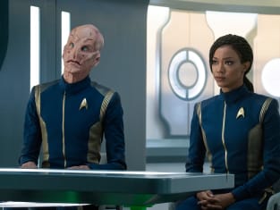 Saru and Burnham - Star Trek: Discovery