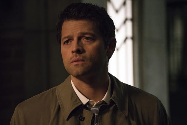 Castiel is lost in thought - Supernatural Season 12 Episode 3
