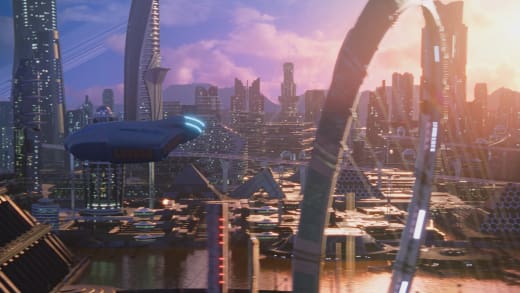 The Xelayan Cityscape - The Orville Season 2 Episode 3