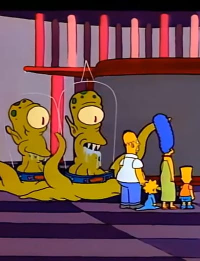 Kang & Kodos - The Simpsons Season 2 Episode 3