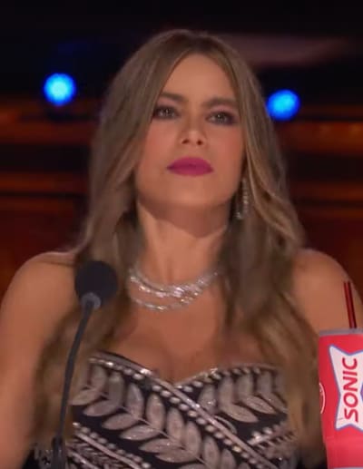 Sofia Vergara Is Happy - America's Got Talent