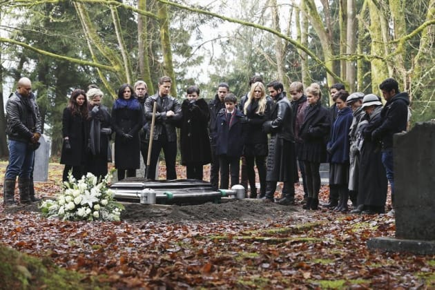 Saying Their Last Goodbye