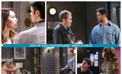 Days of Our Lives Spoilers for the Week of 3-28-22: Love Is In the Air (or the Water!)