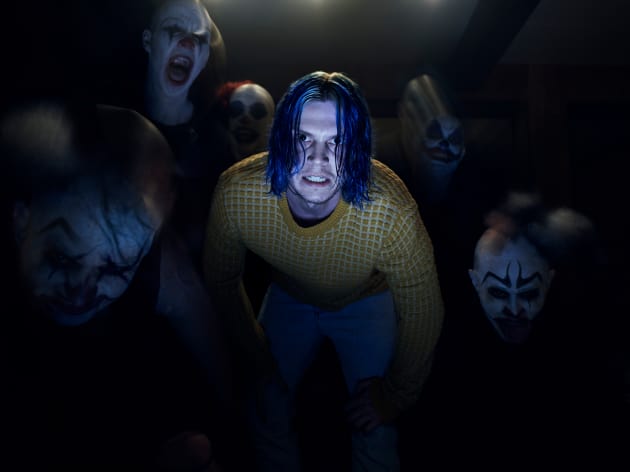 Evan Peters as Kai — American Horror Story Season 7 Episode 1