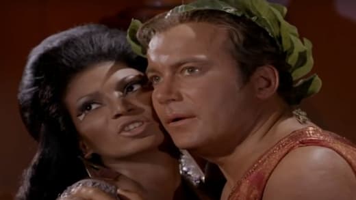 Kirk and Uhura Flirt Under Duress - Star Trek - Star Trek: The Original Series