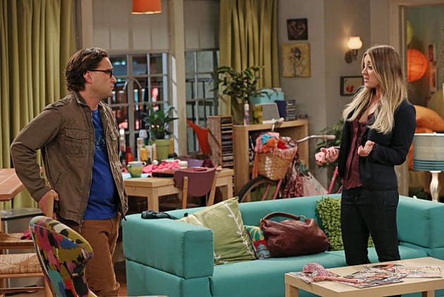Penny and Leonard Discuss Movie Role