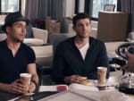 Ben and Cam at a Meeting