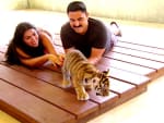 The Shahs Play with Tiger Cubs - Shahs of Sunset