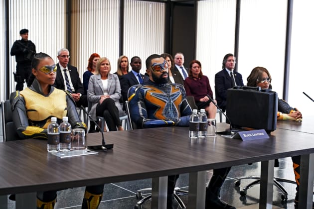 Press Conference - Black Lightning Season 3 Episode 16