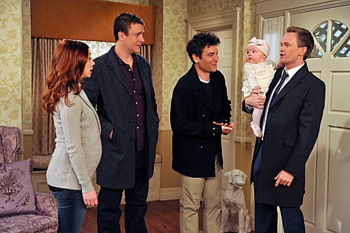 Barney with a Baby
