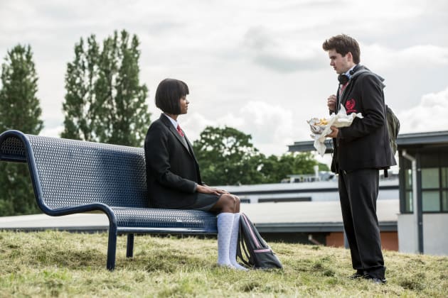 Renie meets Toby - Humans Season 2 Episode 4