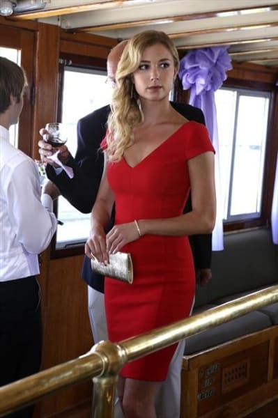 Emily Thorne in Red