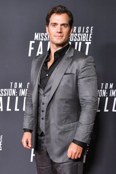 Henry Cavill attends The Witcher series three premiere after