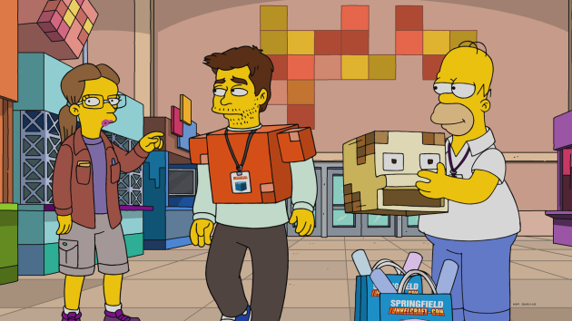 To The Book Store - The Simpsons