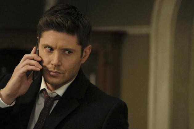 Dean gets off speakerphone - Supernatural Season 12 Episode 15
