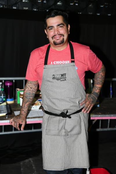 Chef Aaron Sanchez attends Food Network & Cooking Channel New York City Wine & Food Festival
