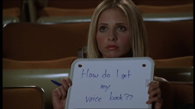Buffy the Vampire Slayer Season 4 Episode 10, "Hush"