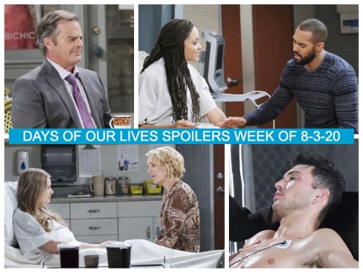 Days of Our Lives Spoilers - Week of 8-03-20