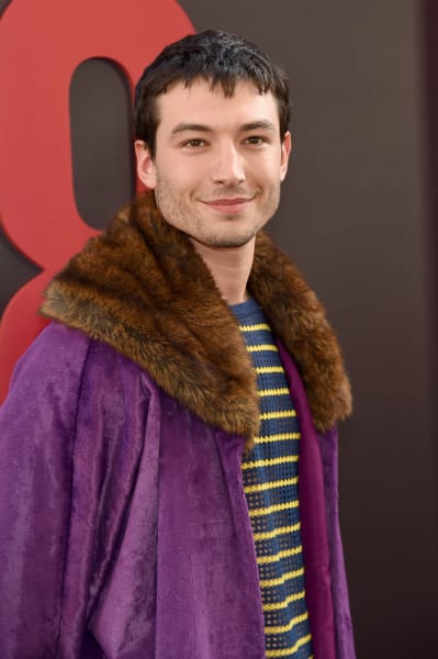 Ezra Miller attends the "Ocean's 8" World Premiere at Alice Tully Hall 