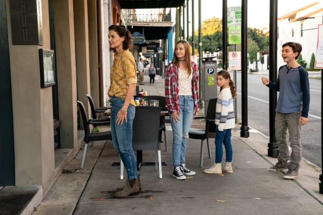 Miranda and Her Kids in New Orleans