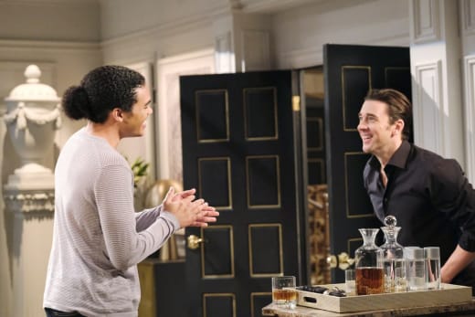 Theo Shares Exciting News - Days of Our Lives