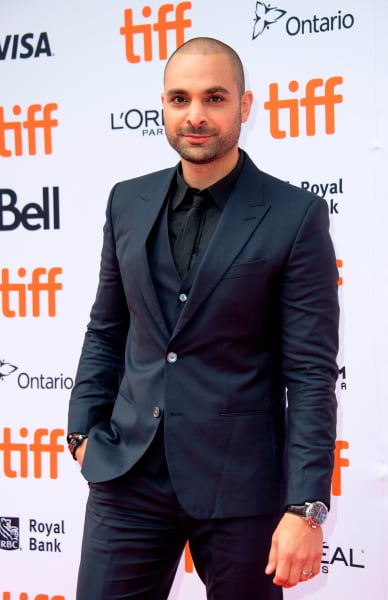 Actor Michael Mando attends the 'The Hummingbird Project' premiere during the Toronto International Film Festival,