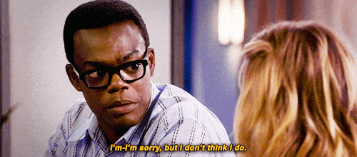 Eleanor's confession to Chidi - The Good Place