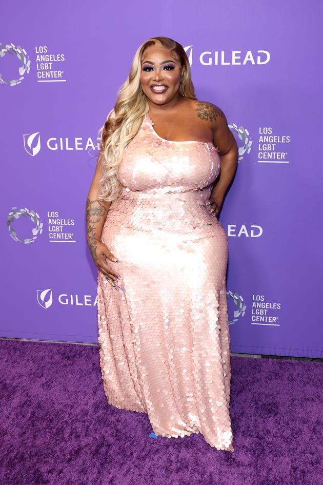 Ts Madison poses as the Los Angeles LGBT Center hosts The Center Gala