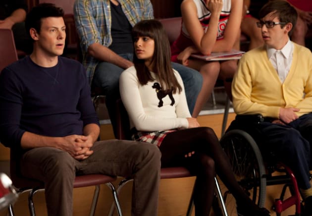 A Glee Couple