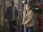 Sam and Mary hunt for more vampires - Supernatural Season 12 Episode 14