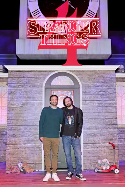 Ross Duffer and Matt Duffer attend Netflix's Stranger Things ATAS Official Screening