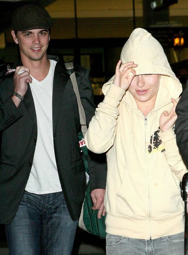 Darin Brooks and Hayden Panettiere