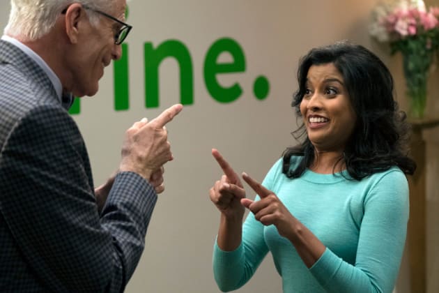 Michael and Vicky Talk - The Good Place Season 2 Episode 7