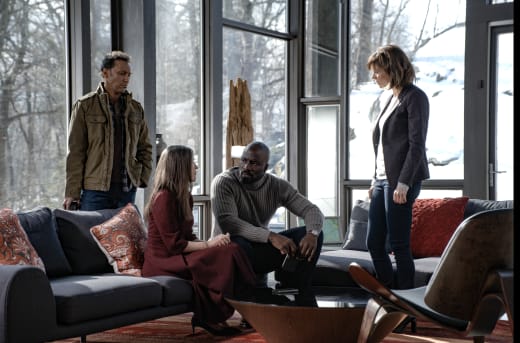 Trio + wife - EVIL Season 1 Episode 1